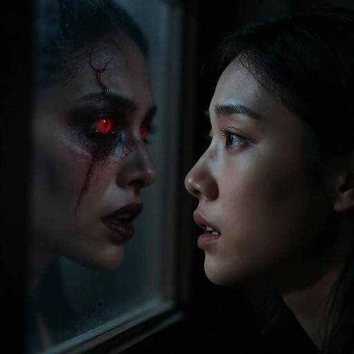 Mysterious Encounter Through Dark Aperture