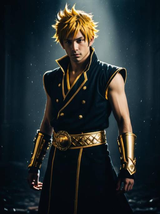 Realistic Natsu Dragneel Cosplay Photo