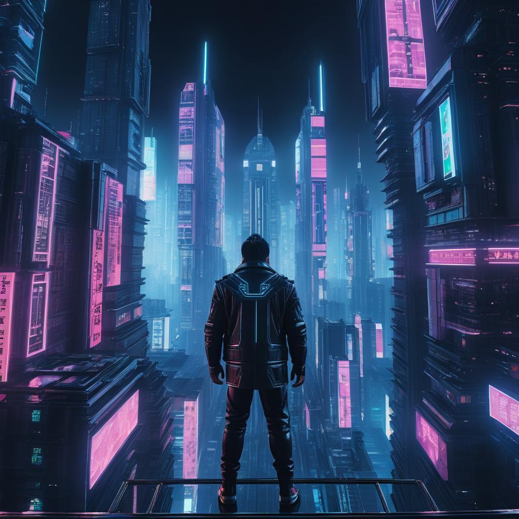 Cinematic Cyberpunk Cityscape in 8K