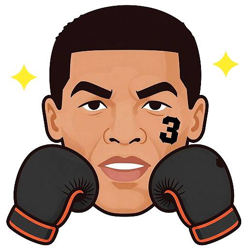 Mike Tyson Caricature Emoji