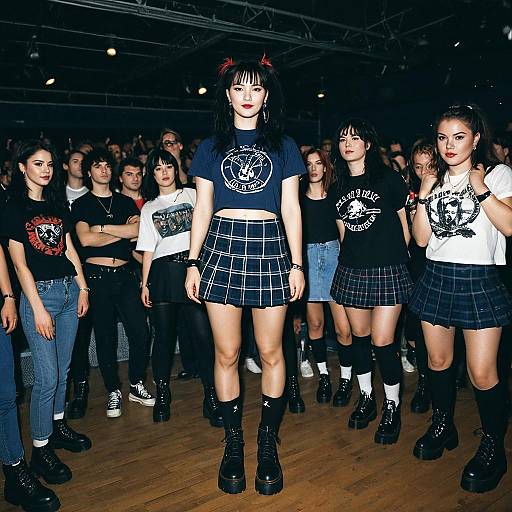 Alt Fashion Group at Punk Rock Concert