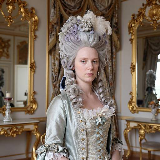 Marie Antoinette in Rococo Elegance