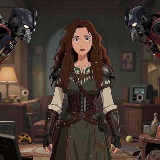 Russian Warrior in Poltergeist Scene