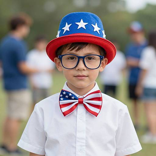 Patriotic Fourth of July Boy Costume