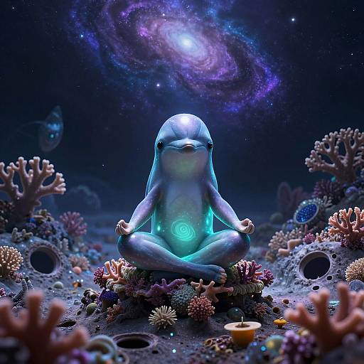 Radiant Galactic Dolphin Meditation