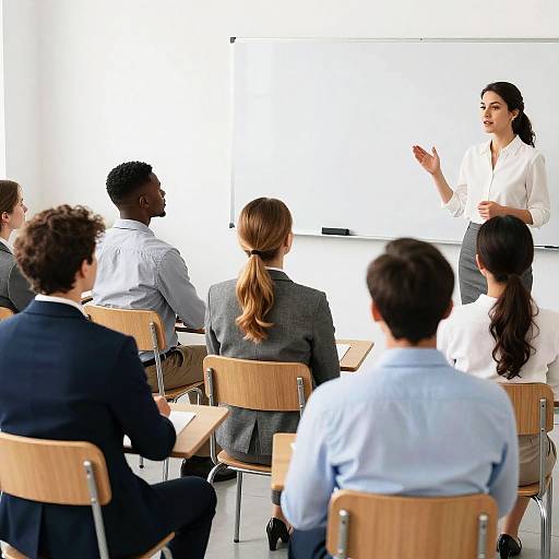 Corporate Workshop with Female Presenter