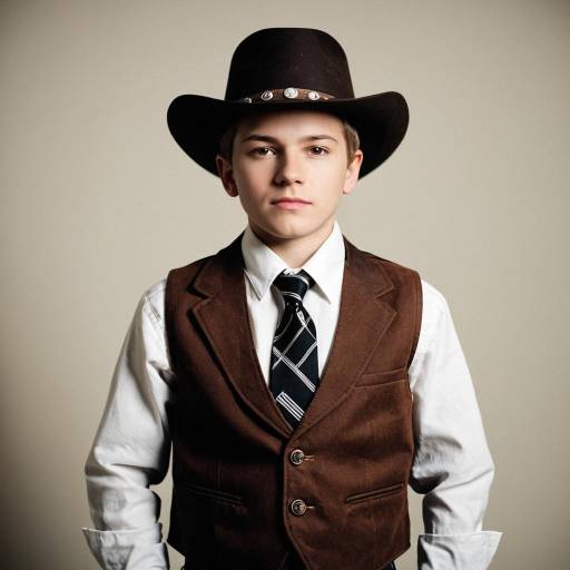 Realistic Male Costume Portrait Shot