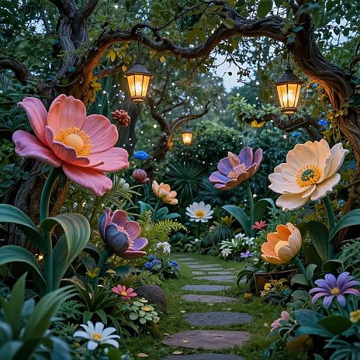 Percy's Enchanted Lush Garden