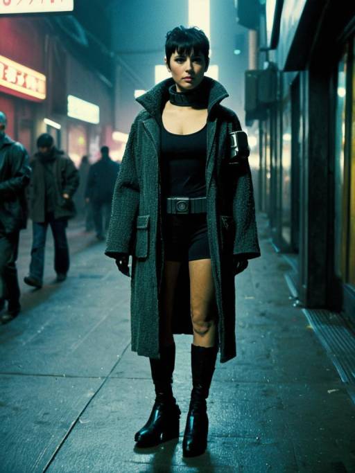 Futuristic Blade Runner Joi Costume Design