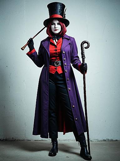 Woman in Facilier Cosplay Costume