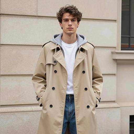 Casual Smart Portrait of a Young Man