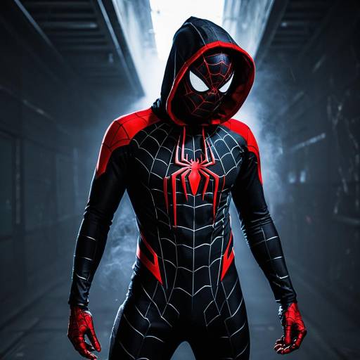 Dynamic Miles Morales Cosplay Costume Design