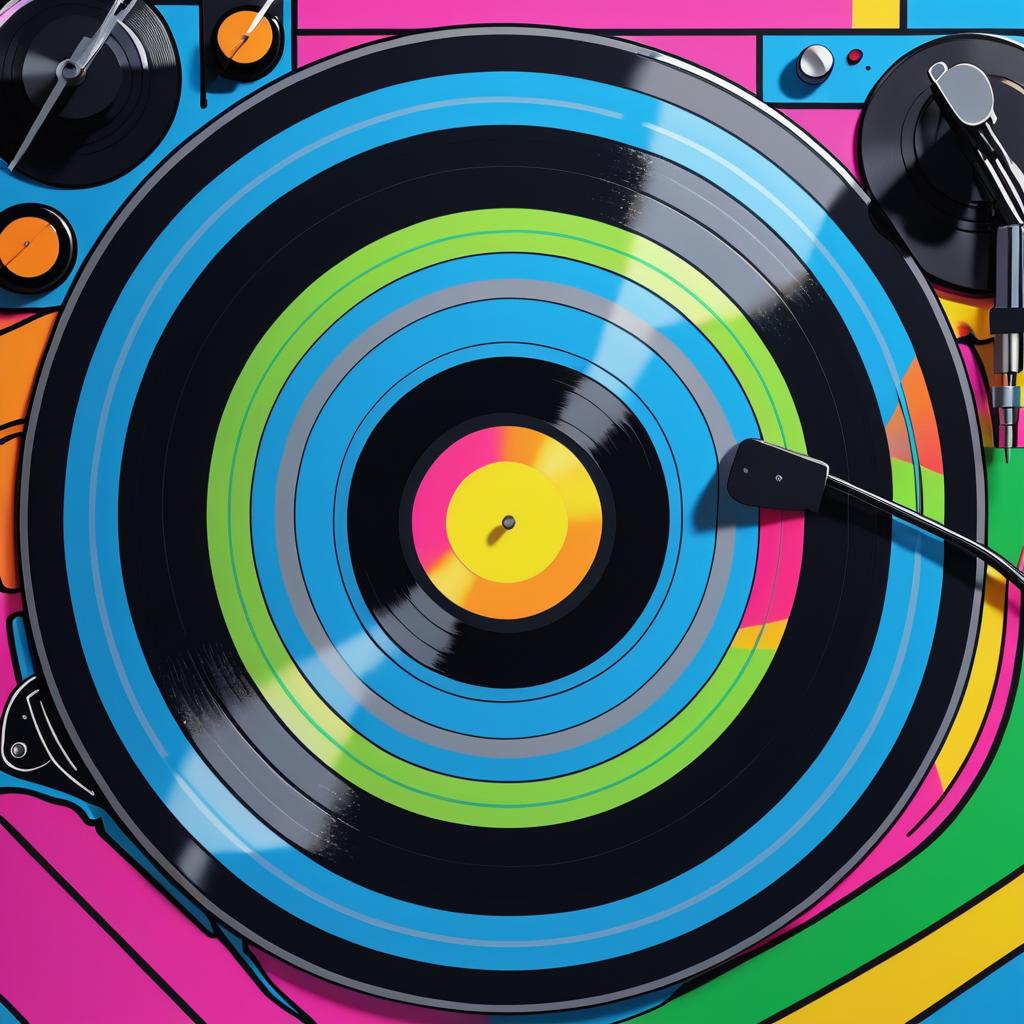 Vibrant Vinyl: Art Inspired by Warhol