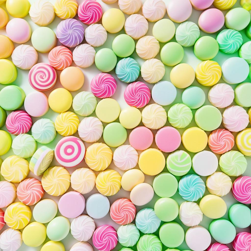 Nostalgic Candy Display from Above