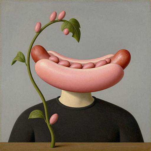 Surreal Hotdog Vine on Son of Man