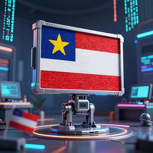 AI Robotic Flag Assembler