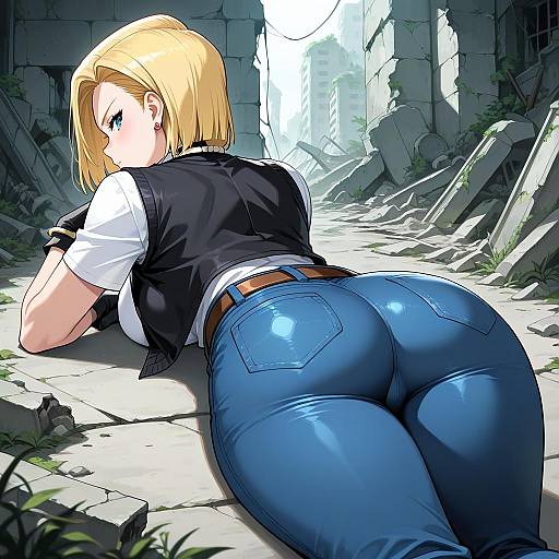 Android 18 in Stunning Detail