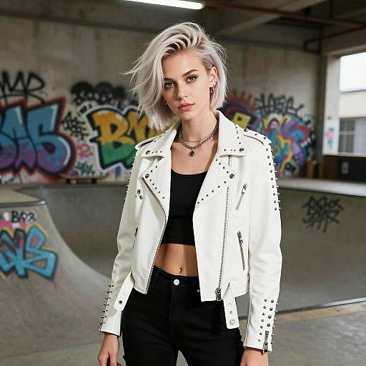 Edgy Teen Punk Street Style