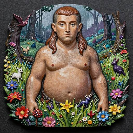 Enchanted Summoner Trinket Line Art