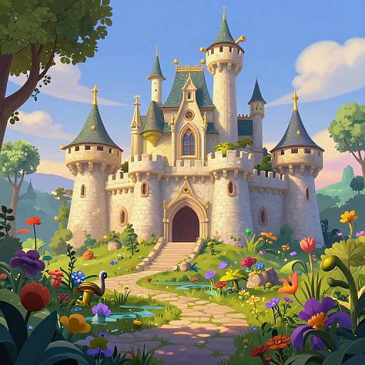 Shrek Castle in Enchanted Swamp