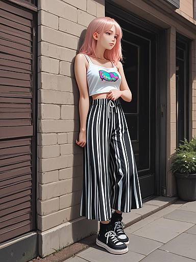 Casual Homies 77 Crop Top Outfit