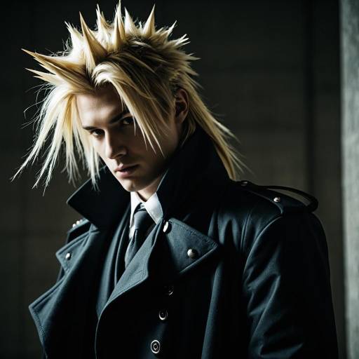 Demyx Cosplay with Dramatic Lighting