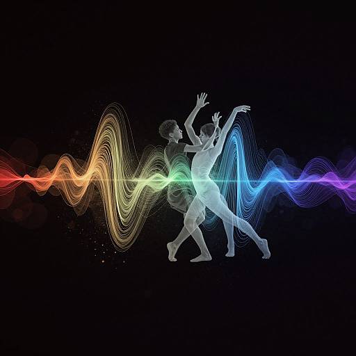 Abstract Dance Playlist Cover Art