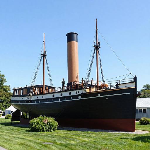 Ticonderoga Ship Replica at Shelburne Museum