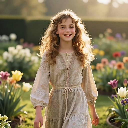 Hermione in Serene Dawn Garden