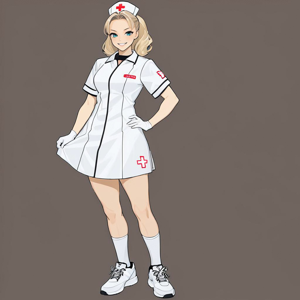 Moe Style Stealth Operative in Nurse Outfit