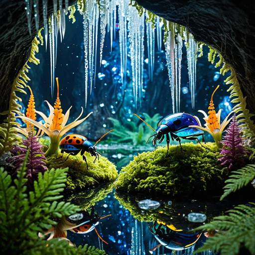 Prism Beetles in Crystal Cave