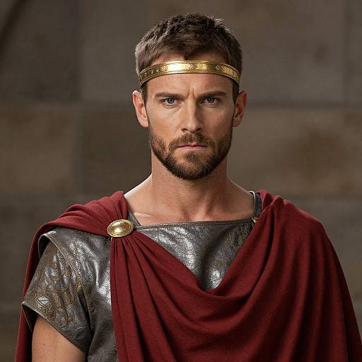Heroic Roman-Inspired Portrait