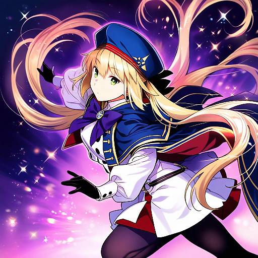 Illustration of Artoria caster (second ascension) (fate), fate/grand order in the style of Nekomata naomi