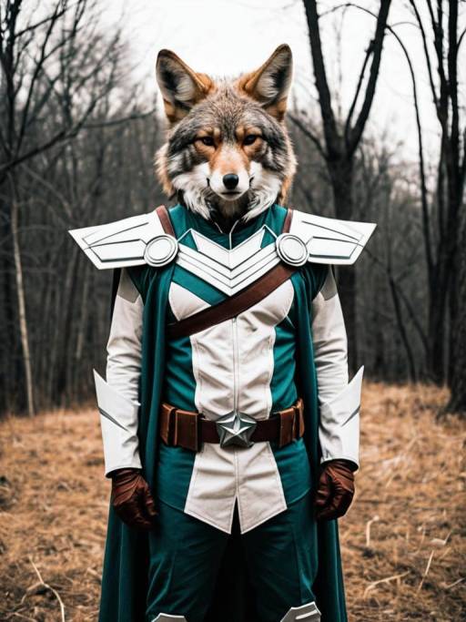 Man in Coyote Starrk Cosplay Costume