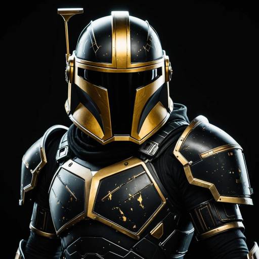 Gilded Galactic Bounty Hunter Armor