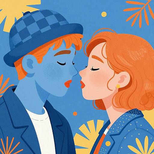 Intense Connection: Unique Facial Expressions