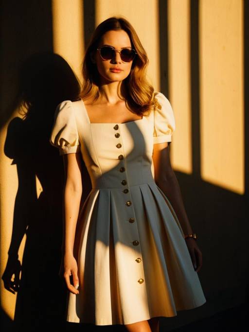 Chic Casual Pastel Dress Fashion