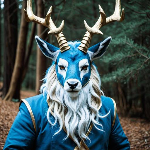 Cobalion Cosplay: Majestic Blue Deer Costume