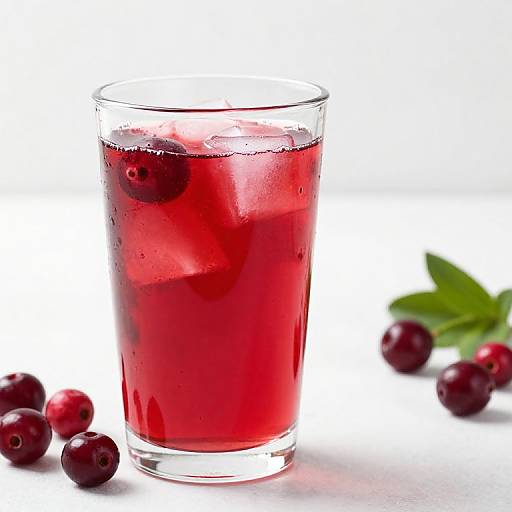Sweet Tea with Cranberry Cherry Juice