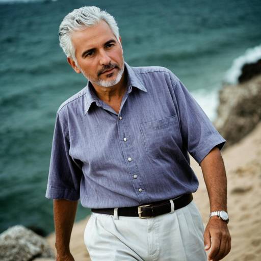 Casual Portrait of an Older Man