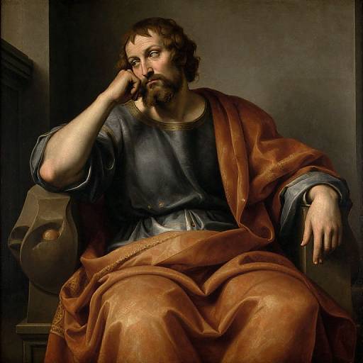 Renaissance Philosopher in Classical Setting