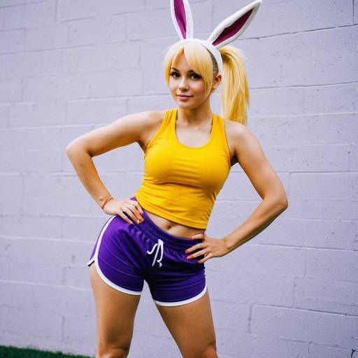 Playful Lola Bunny Cosplay Outfit