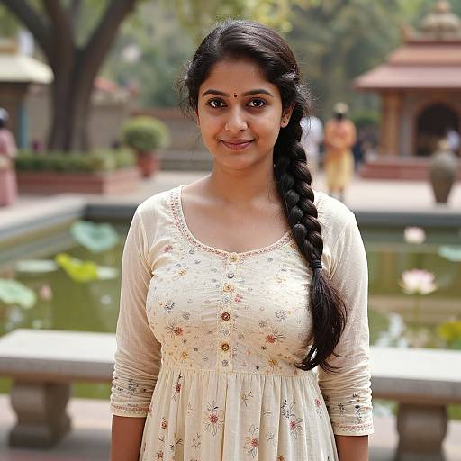 Cinematic Portrait of South Asian Woman