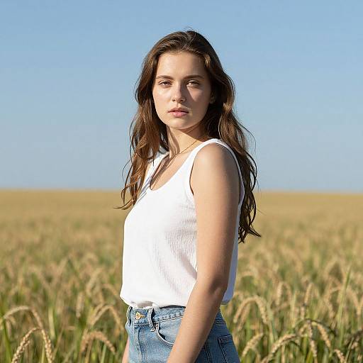 Young Woman in Field