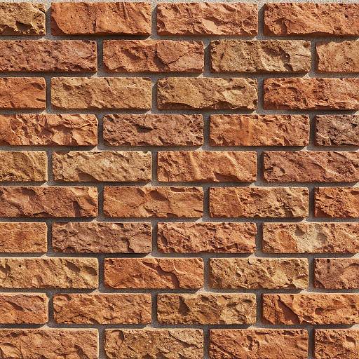 Ultra Realistic Seamless Brick Albedo Map