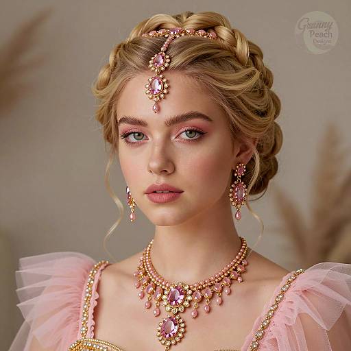 Elegant Portrait of a Young Woman