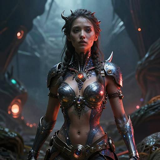 Futuristic Mythical Vore Female Art