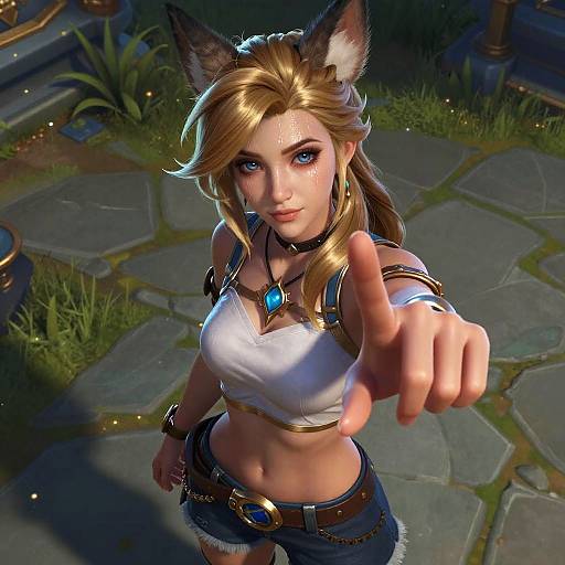 Stunning Portrait of Fantasy Character