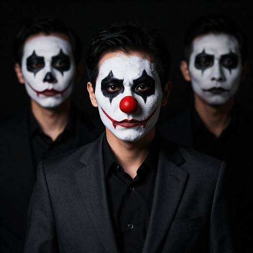 Dual-Faced Halloween Purge Men