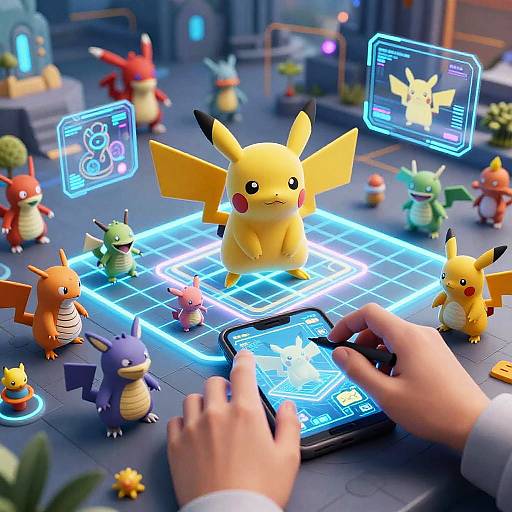 Cyber Fantasy Pokemon Creator Scene